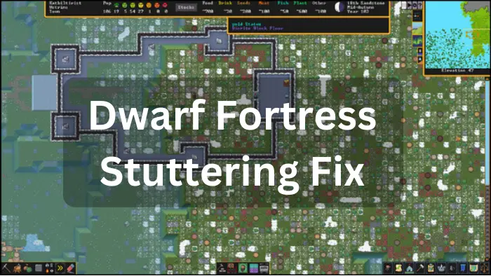 Dwarf Fortress Stuttering Fix