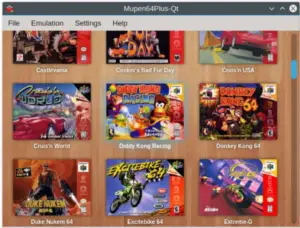 mupen64plus emulator