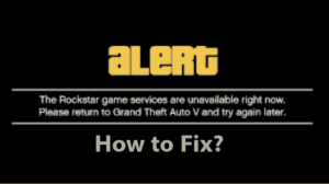 Rockstar Game Services Unavailable