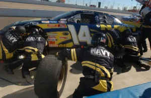 pit crew nascar tires gasoline