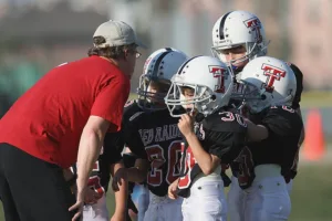 footbal coach coaching american youth league