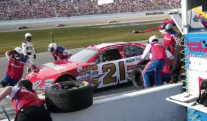 nascar pit crew refueling